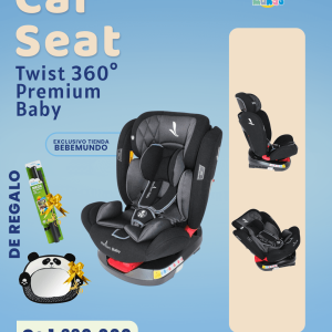 Combo Car Seat  Twist 360° Premium Baby + Espejo para el auto – 21187