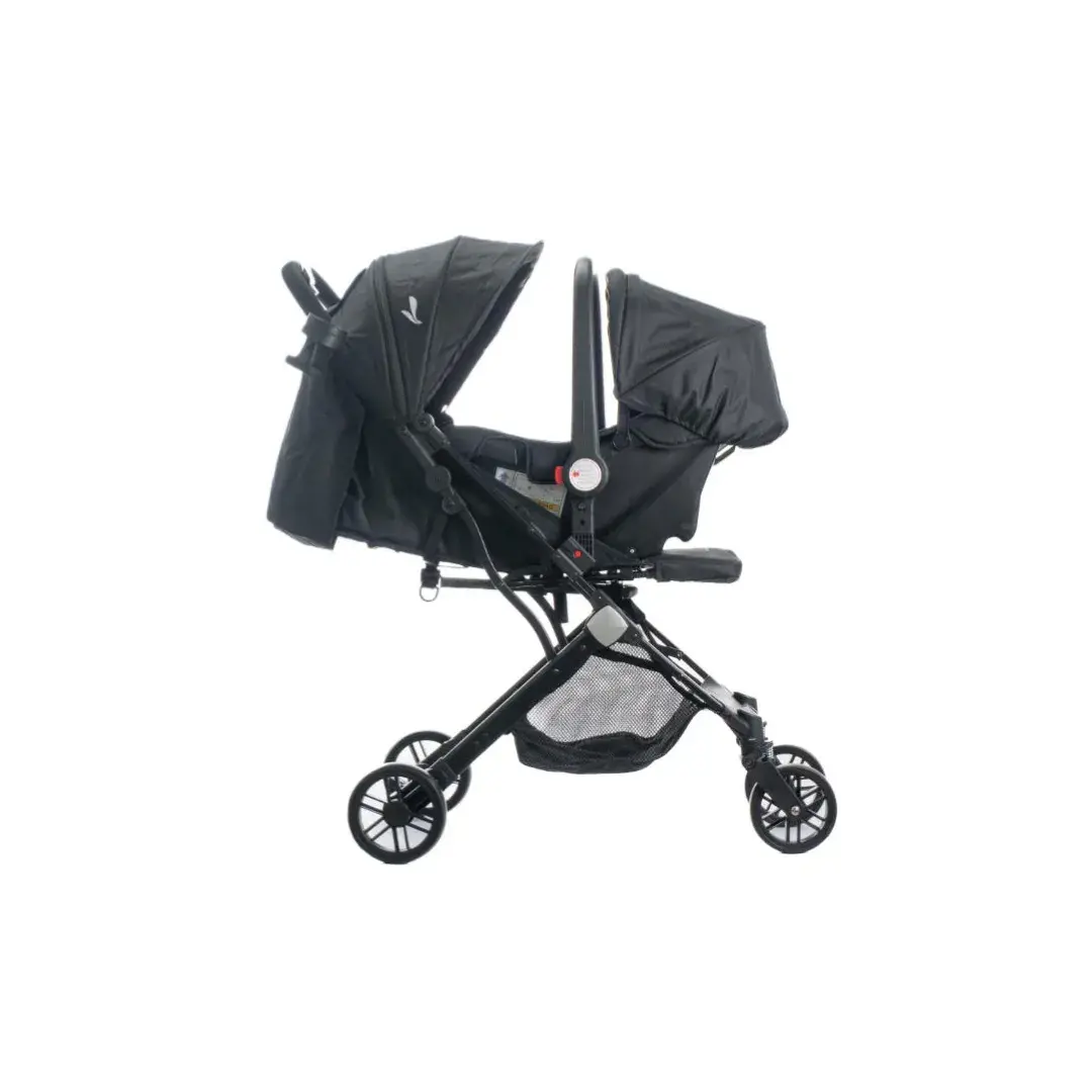 Carrito Ultracompacto Premium Baby c/ Baby Seat (sin Base) Argus Negro – 29777 - Imagen 2