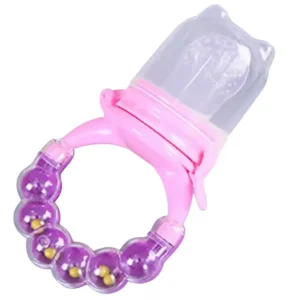 Chupón con Sonaja de Alimentos Con Doble Repuesto