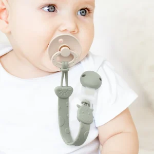 Clip de silicona para chupón (Jirafita)