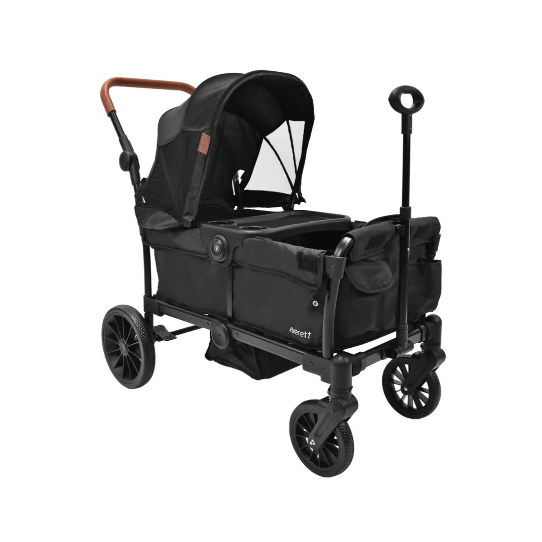 Coche Vagón Doble Everett Negro – 23359 - Imagen 2