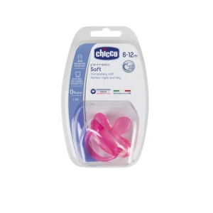 Chupete Chicco Physio Soft Silicona Rosa 6-16meses – 1155