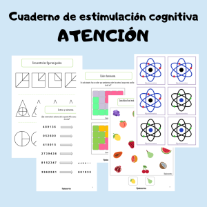Cuaderno estimulación ATENCIÓN