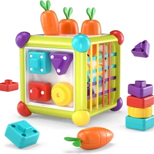 Cubo de Actividades Montesorri 6 en 1 (Dborki)