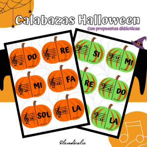 Calabazas musicales halloween