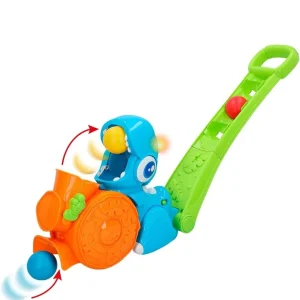 Dino atrapa la pelota con luz y sonidos Winfun