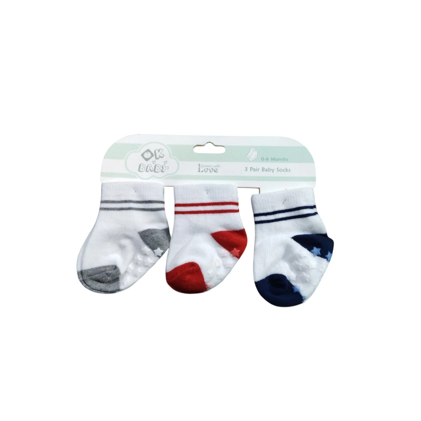 Pack de 3 Pares de Medias (0-6 Meses) – 24483