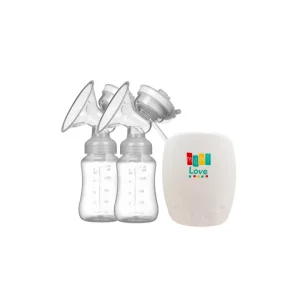 Extractor de Leche Eléctrico Doble Mami Love con Biberones – 15011