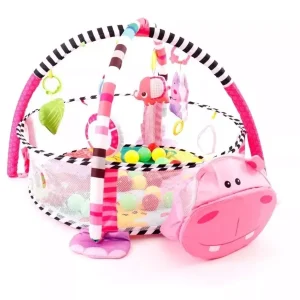 Gimnasio Piscina de pelotas Hipopótamo 3 en 1