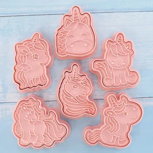 Cortador 3D Set  x 06 (Dream Unicornio)