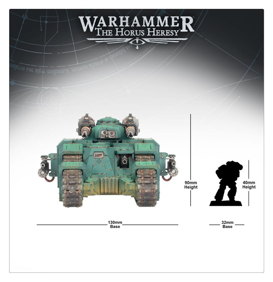 Warhammer The Horus Heresy – Legiones Astartes: Sicaran Battle Tank - Imagen 3