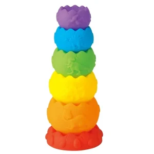 Huevos de Dinosaurio Apilables de Jebe