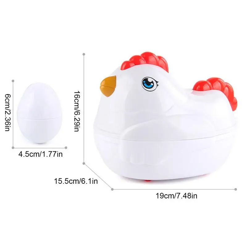 Gallinita Didáctica con 12 huevos de asociación (Frutas) - Imagen 4