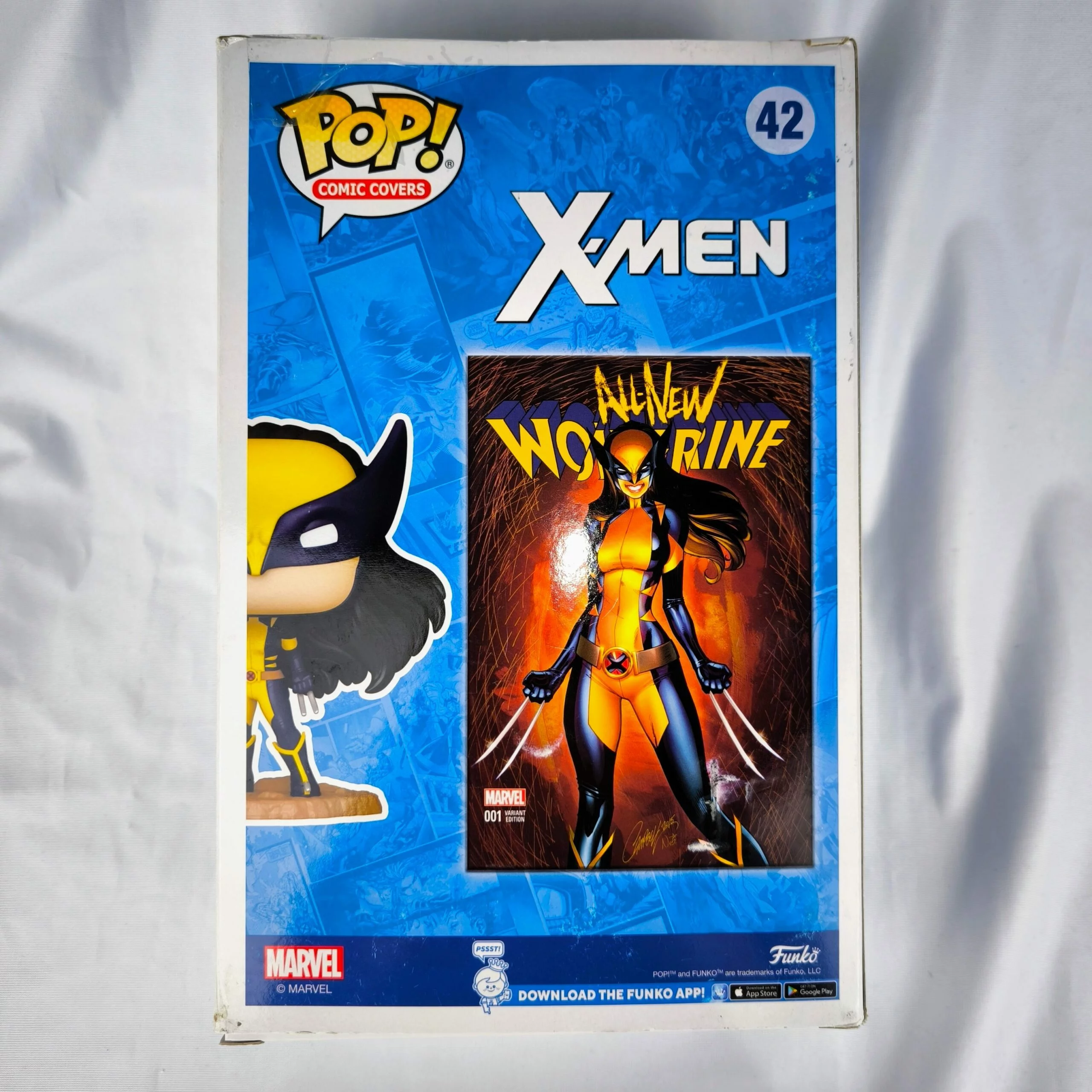 Funko Pop! Marvel Comic Covers X-Men Wolverine - Imagen 5