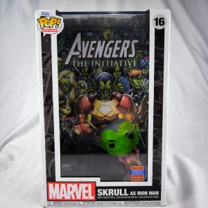 Funko Pop! Marvel Comic Covers Skrull as Iron Man
