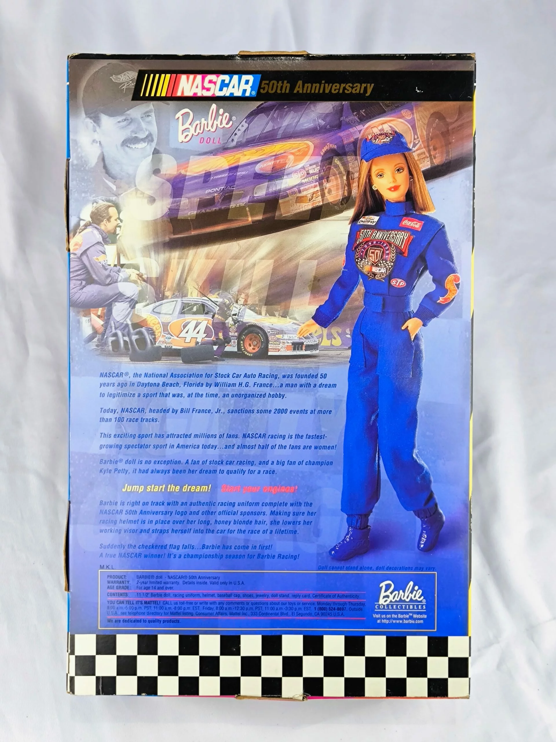Barbie Nascar 50th Anniversary de 1998 - Imagen 3