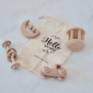 kit juguetes de madera Montessori