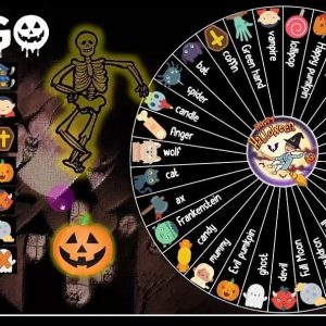Ruleta Bingo de Halloween