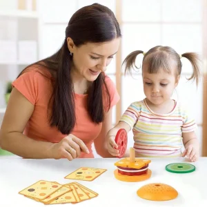 Juego Montessori (Hamburguesa)