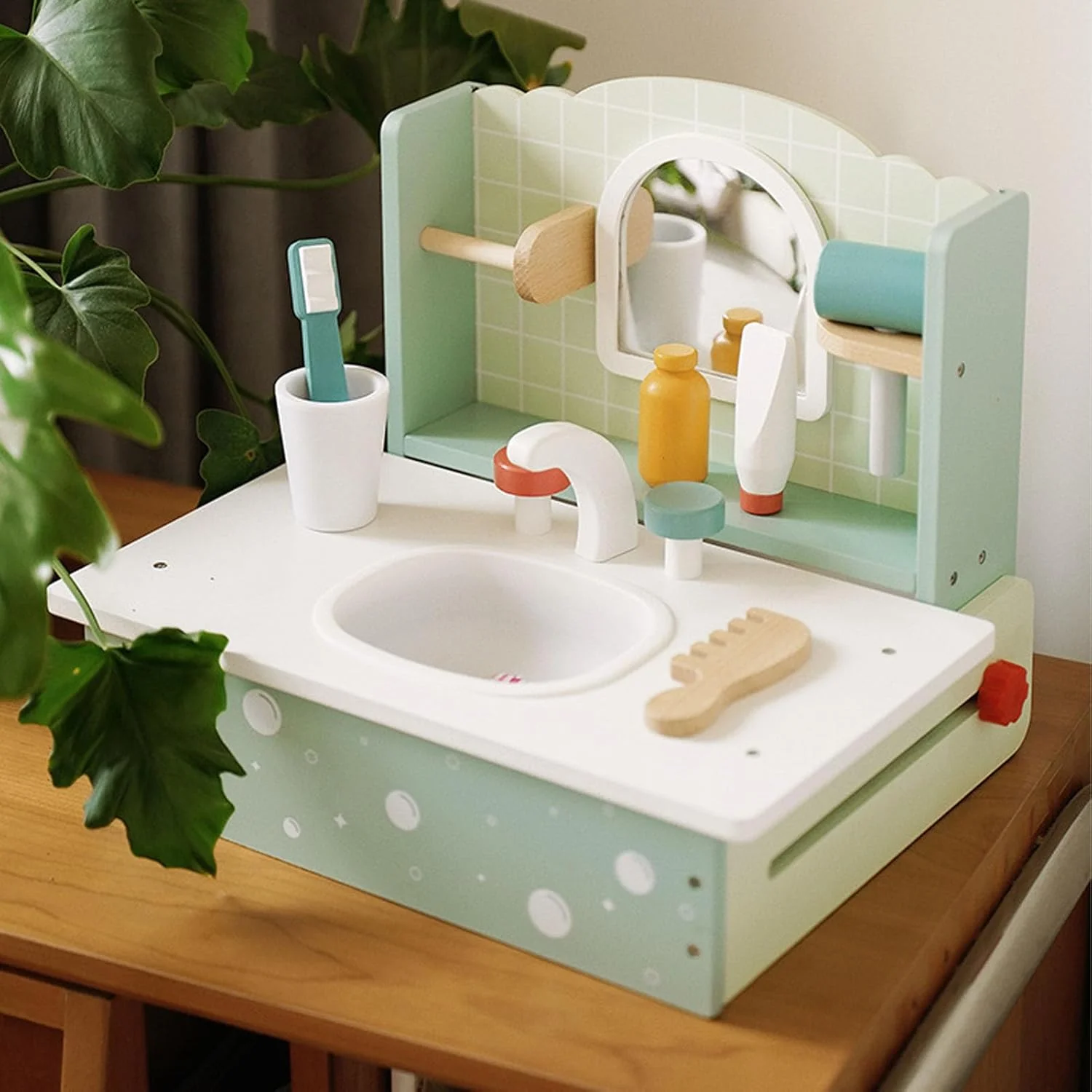 Juego Tocador de Madera Infantil – Kabi