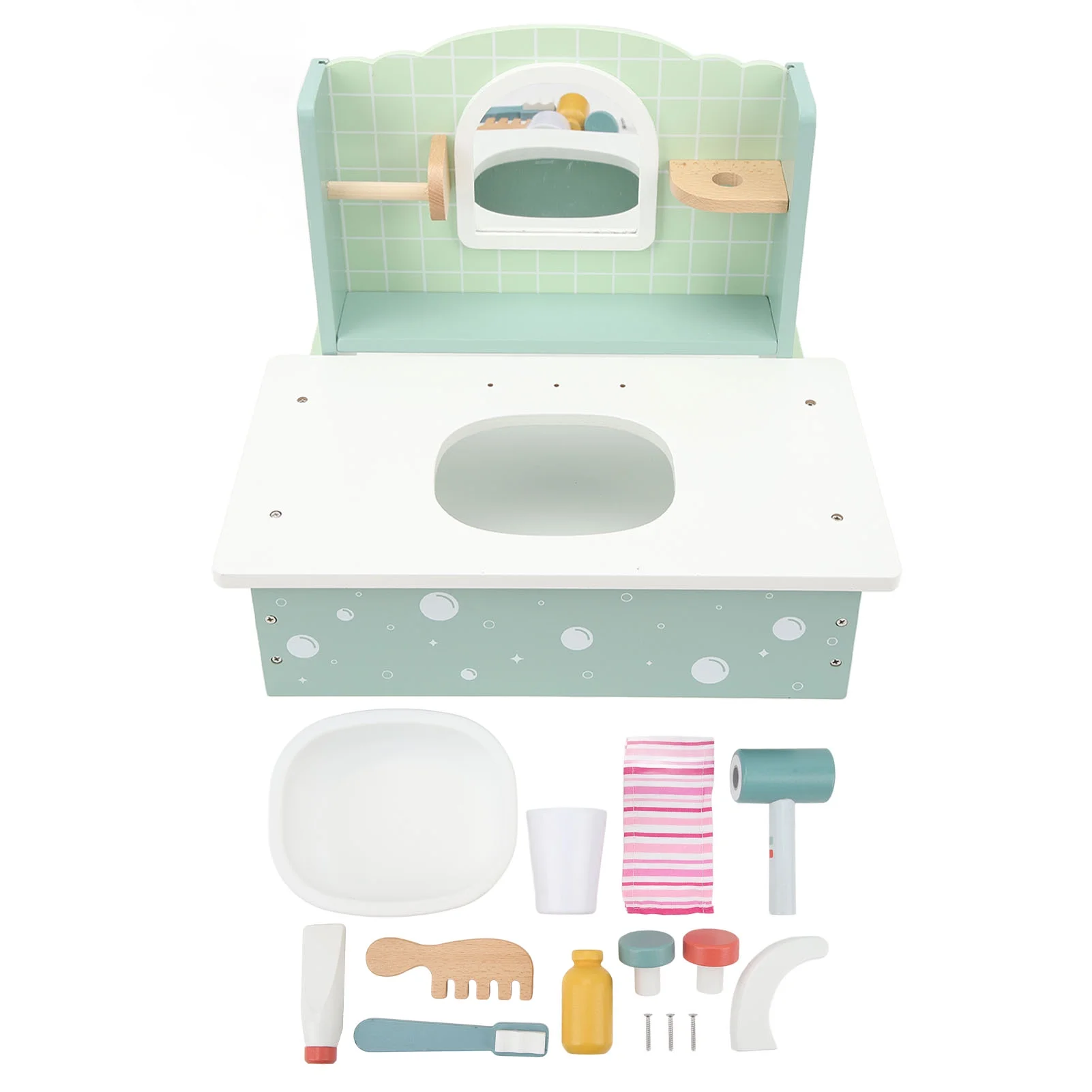 Juego Tocador de Madera Infantil – Kabi - Imagen 6