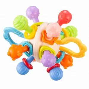Juguete Sonaja Mordedor Sensorial (Rainbonw)