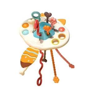 Juguete Zorrito Tiras de silicona sensorial 5 en 1