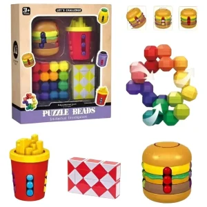 Kit Sensorial Antietres Hamburger