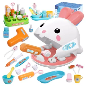 Kit Dentista con 31 piezas Rabbit