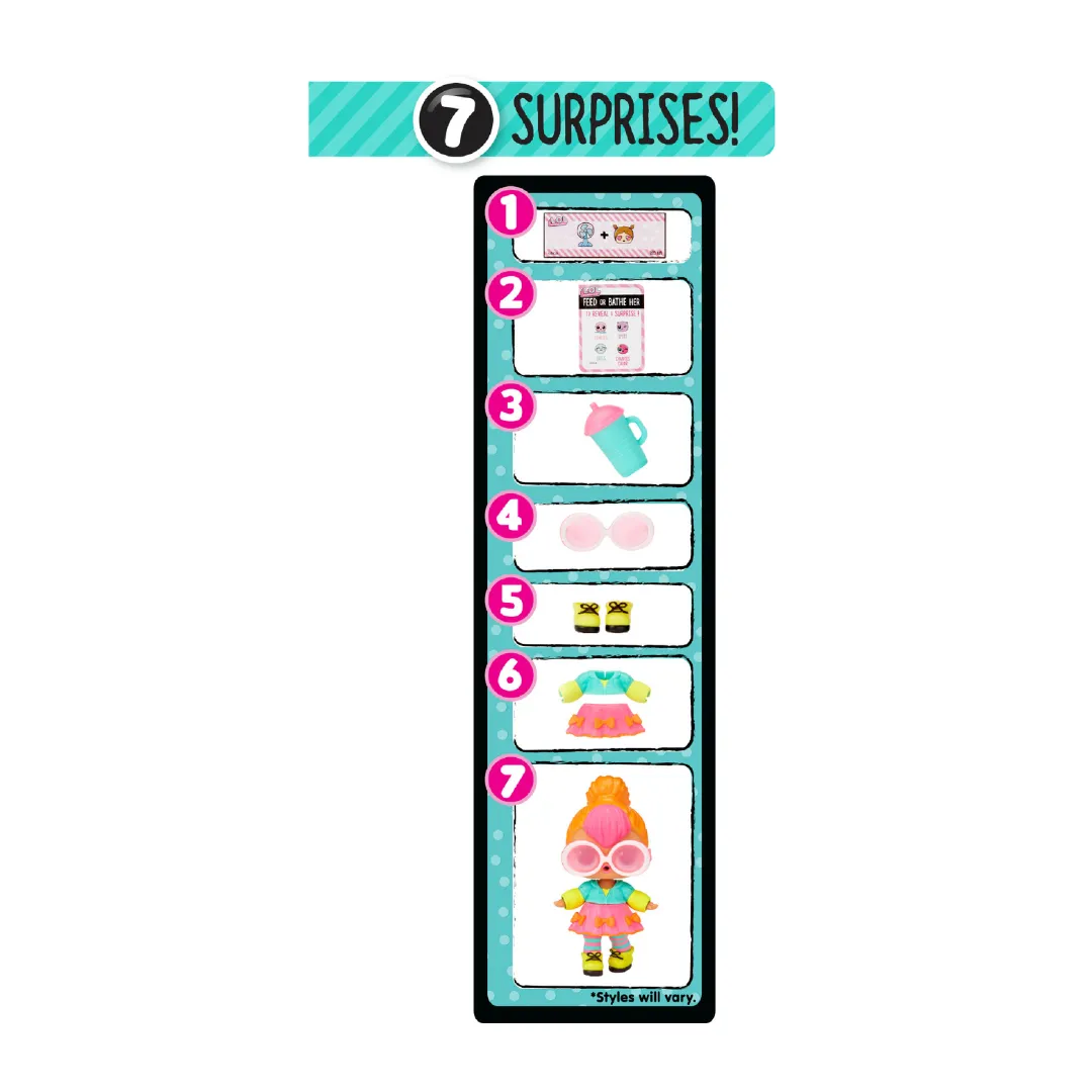 Muñeca Neón Q.T LOL Surprise – 9100 - Imagen 5