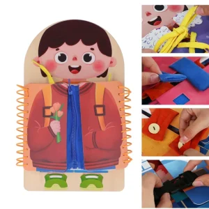 Libro Montessori de Actividades Niña