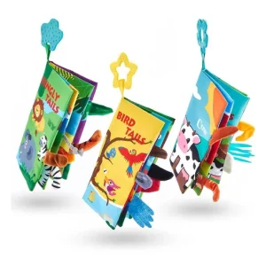 Libro sensorial Animales con Mordedor