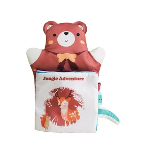 Libro sensorial Titere Jungle Adventure