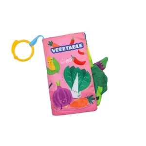 Libro sensorial con colgador (Vegetable)