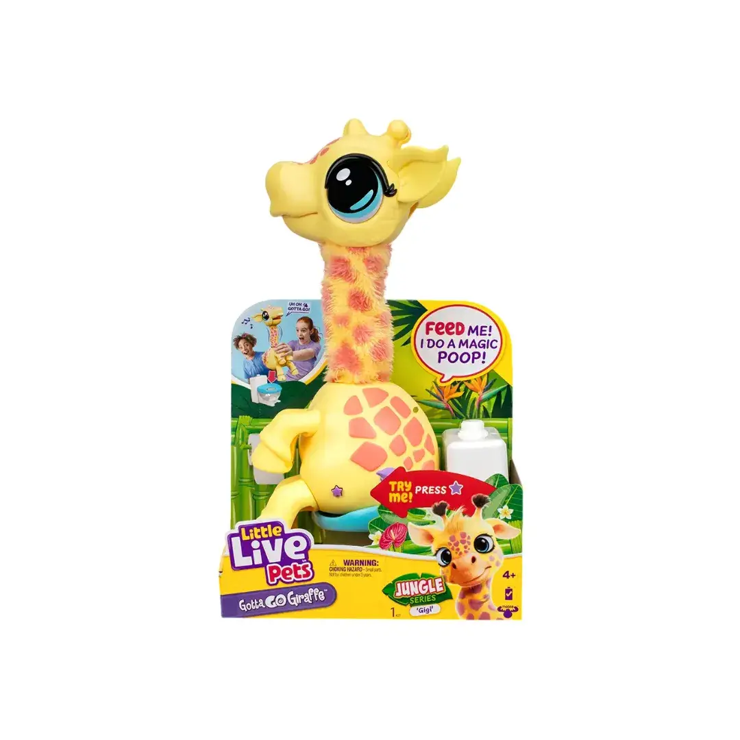 Little Live Pets | Jirafa Interactiva Gilbert – 29870