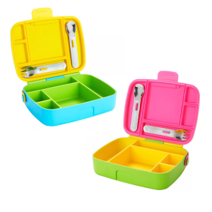 Lonchera Infantil con Cuchara y Tenedor Munchkin – 15136