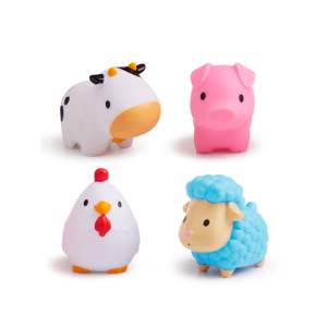 JUGUETE DE BAÑO ANIMALES DE GRANJA MUNCHKIN – 1930