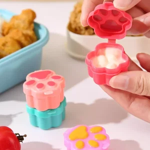 Mini Contedores Huellitas set x4