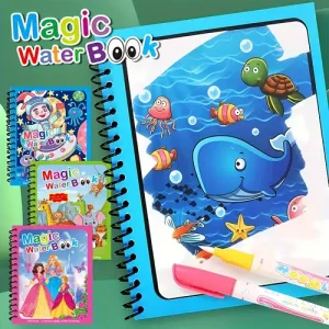 Mini Libro Mágico de Agua Reutilizable