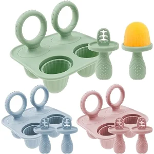 Mini Molde Paleta para Bebé con Precucharas