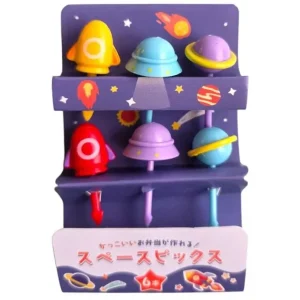 Mini Picks Cohetes Set x 06