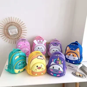 Mochila Kids A4 Animales Kawaii