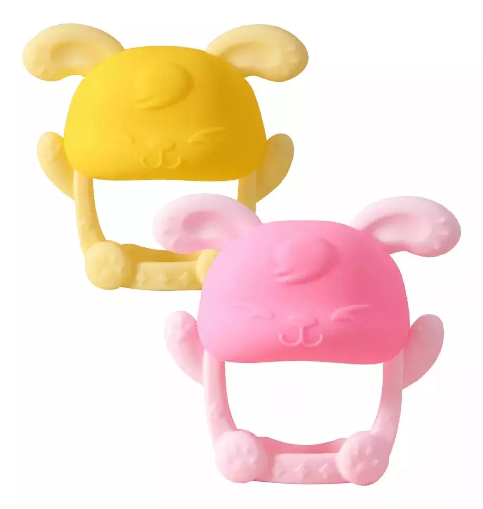 Mordedor de Silicona Guante Conejito - Imagen 5