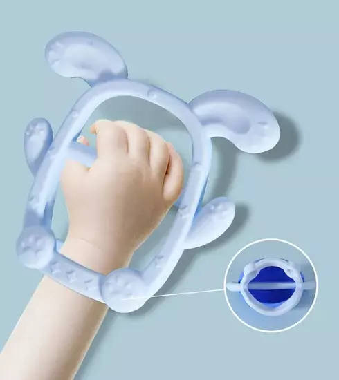 Mordedor de Silicona Guante Conejito - Imagen 2