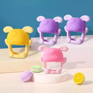 Mordedor de Silicona Guante Conejito