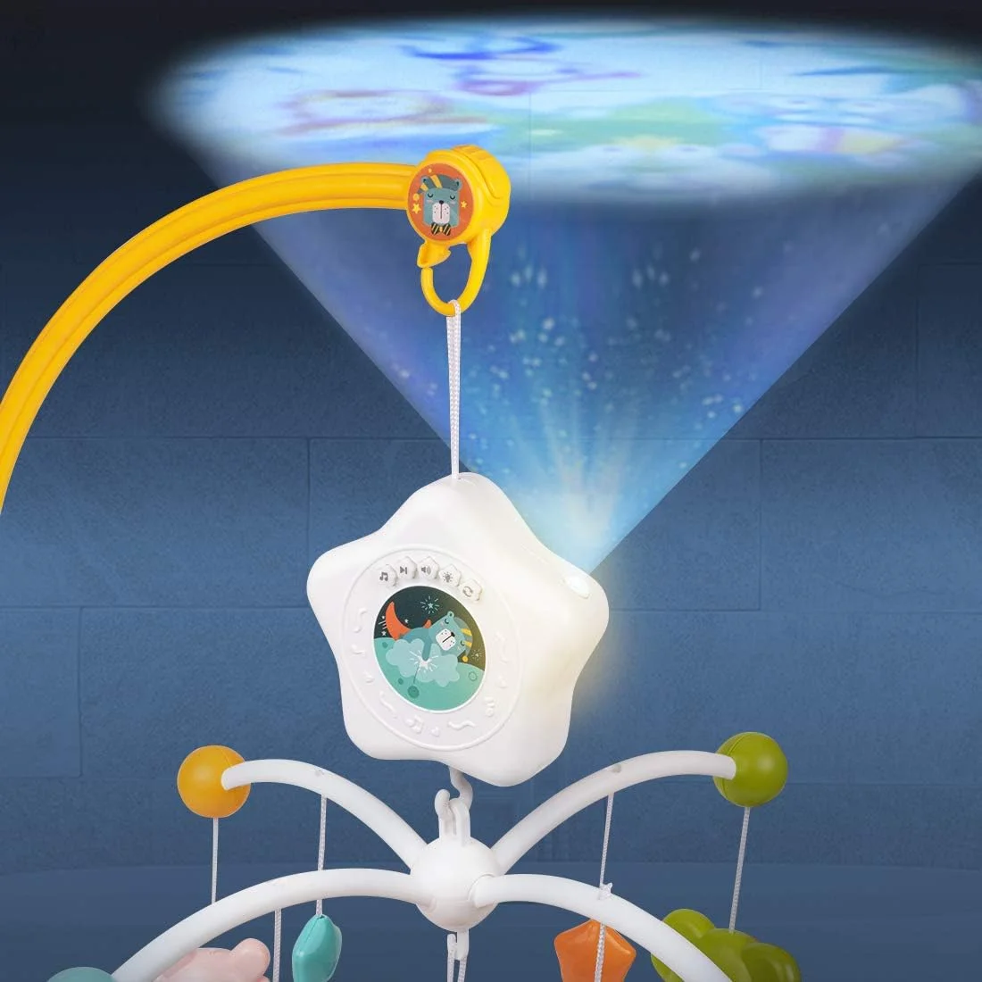 Móvil Cuna 360° Dulces Sueños con Proyector - Imagen 5