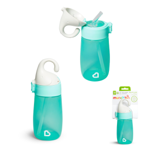 Munchkin Hoppie con Pajita Elefante Flip N Lock – 9153