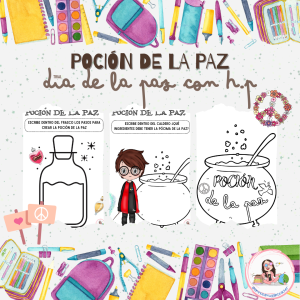 Poción de la paz Harry Potter