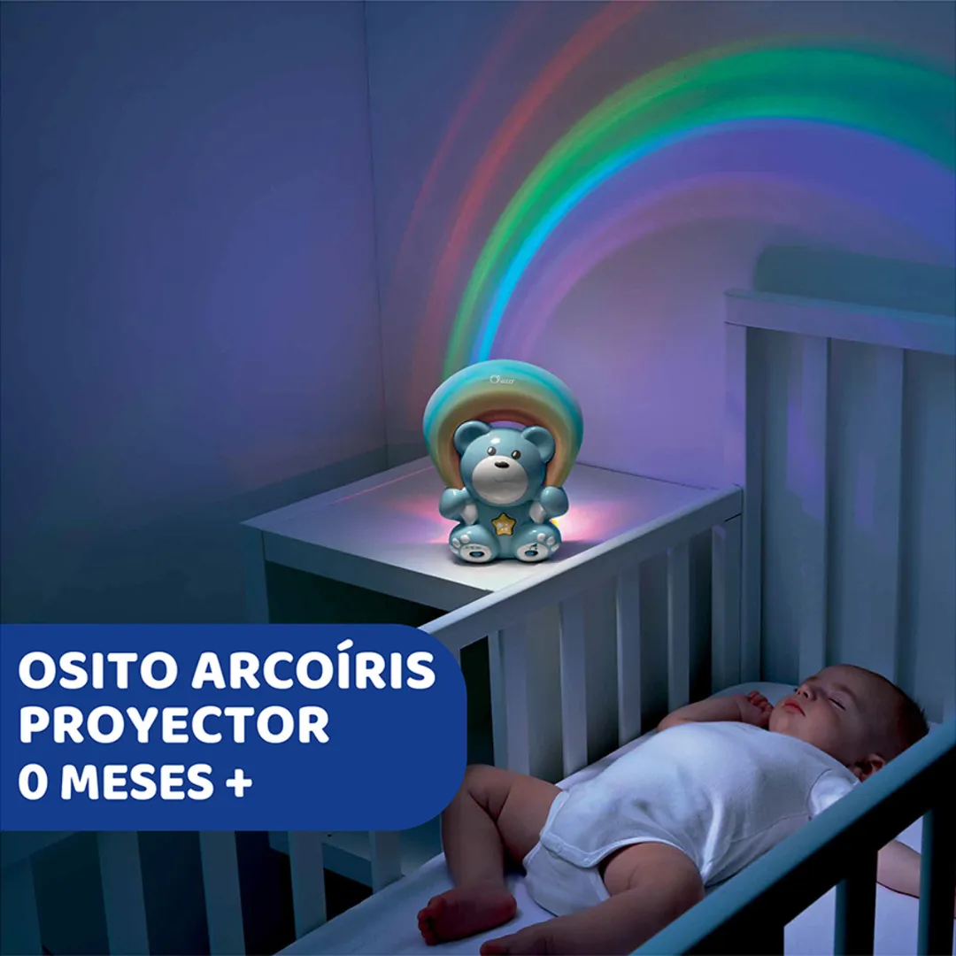 Oso Arcoíris Proyector Musical con Luces y Sonidos – 5396 - Imagen 6