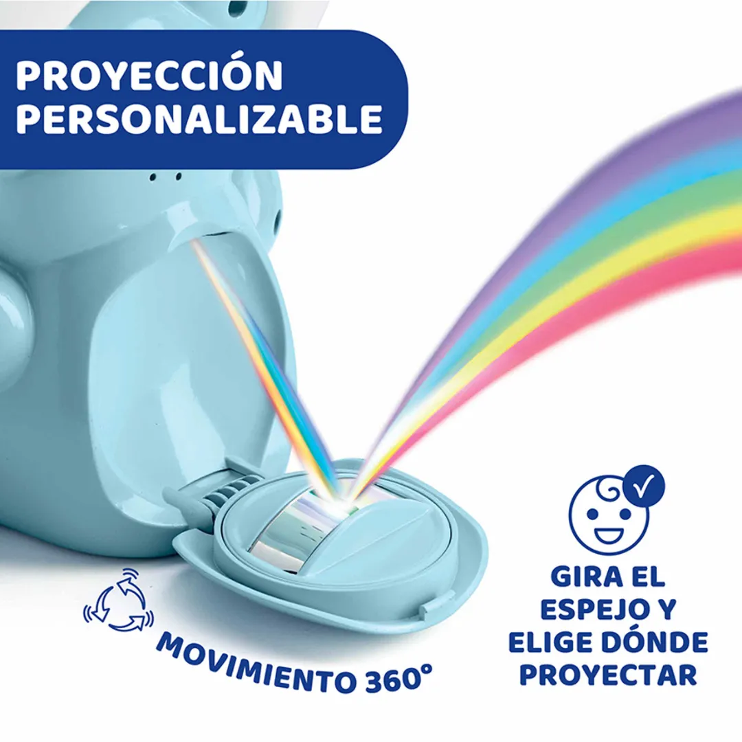 Oso Arcoíris Proyector Musical con Luces y Sonidos – 5396 - Imagen 3